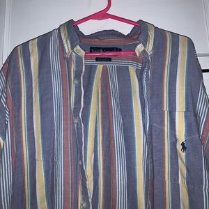 ralph lauren long sleeve button down shirt